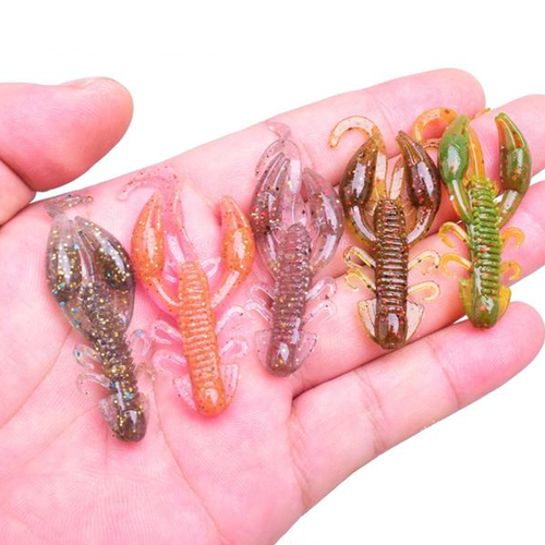 Rubber Shrimp Fishing Lure