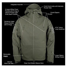 Load image into Gallery viewer, Soft Shell Tactical Jacket