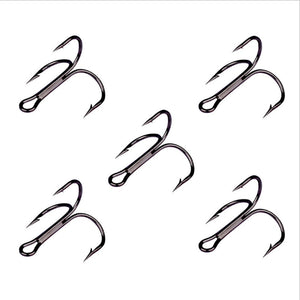 Round Bend Treble Fishing Hook