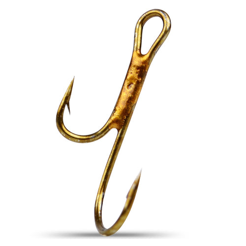 Double Gold Barbed Hook