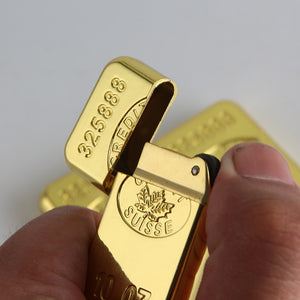 Gold Bar Shape Lighter