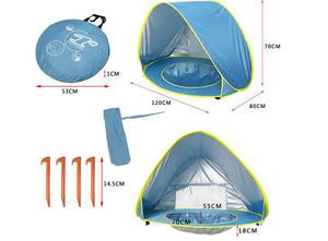 UV-Protect Quick Automatic Tent